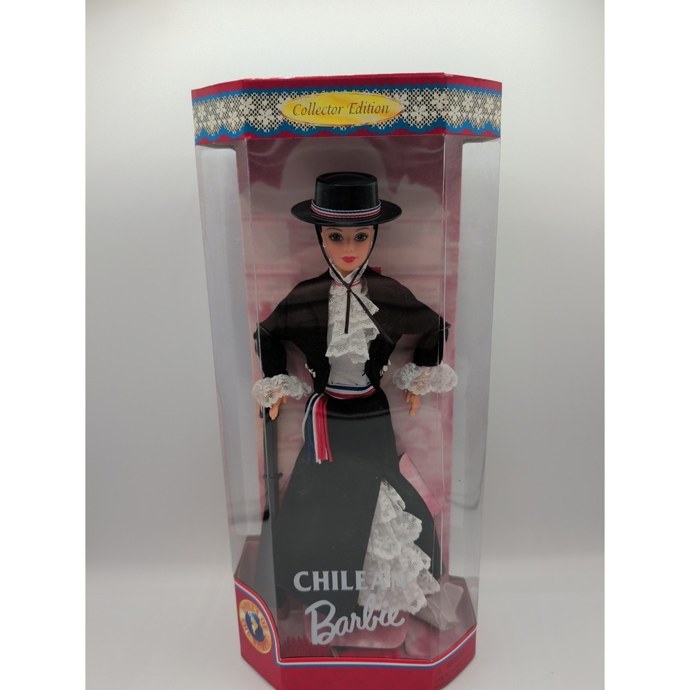 Mattel 1997 Chilean Barbie Dolls of the World Collector Edition 18559 NIB